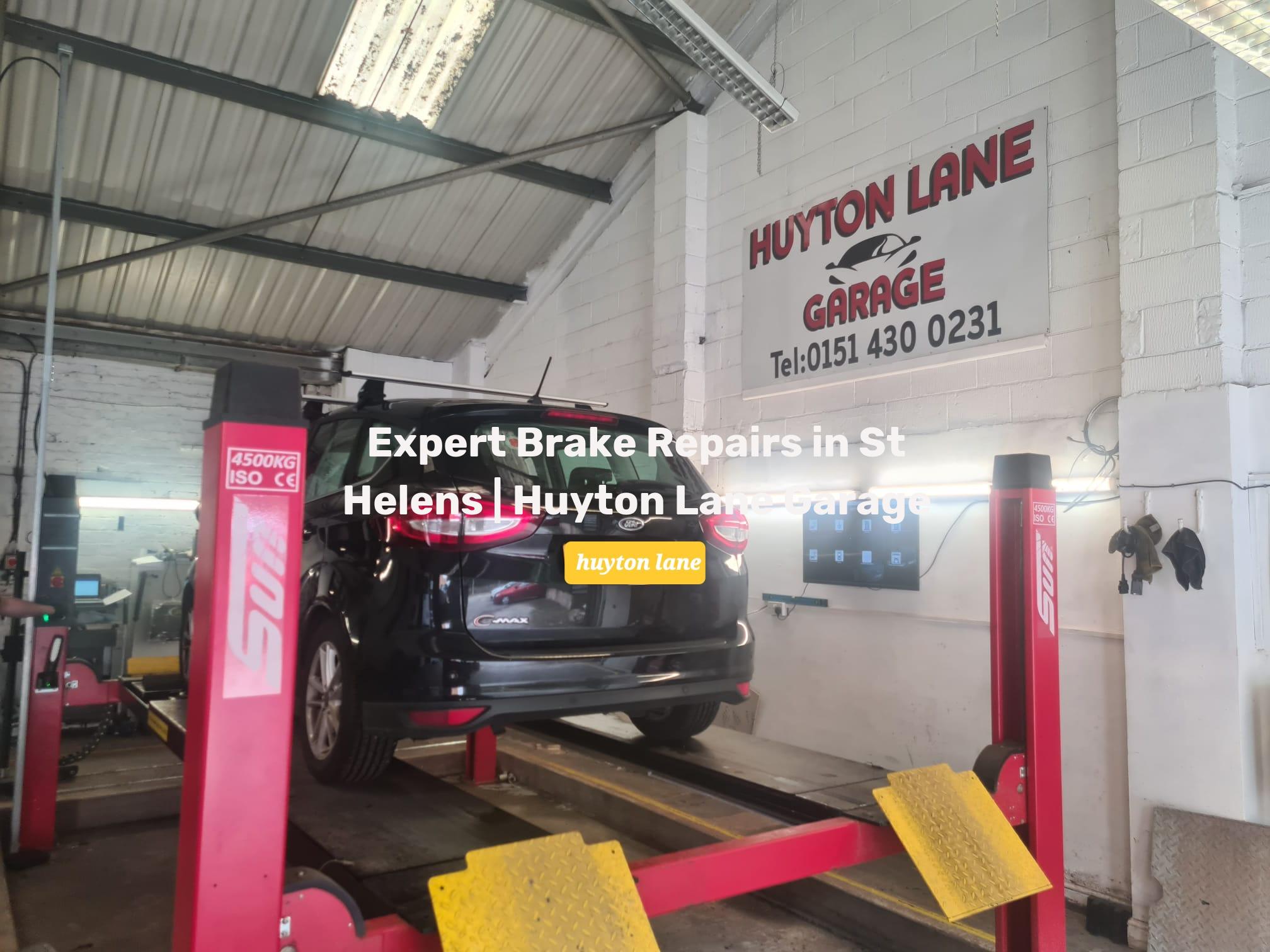 Brake repairs in St Helens