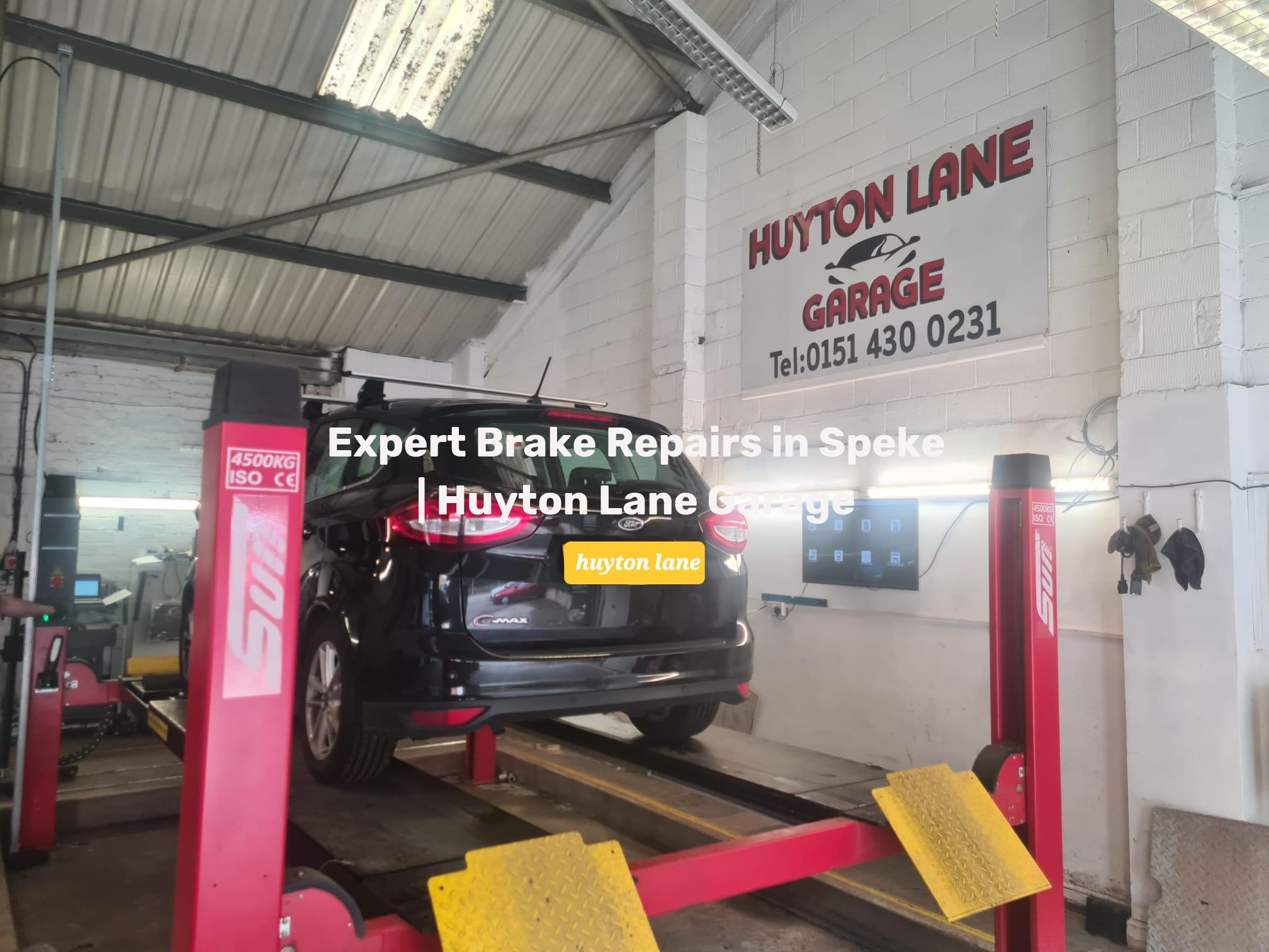 Brake repairs in Speke