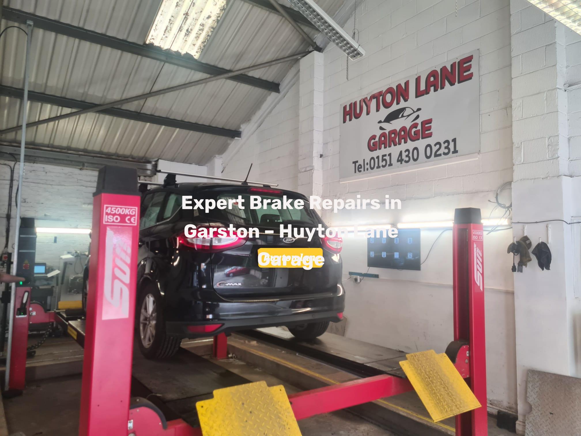 Brake repairs in Garston